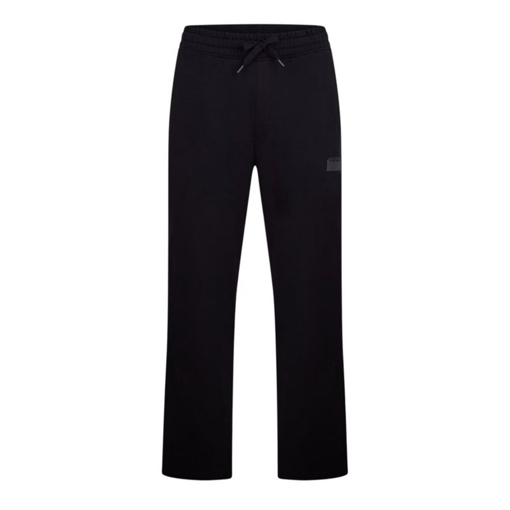 Hugo Mens Open Hem Sweatpants / Black